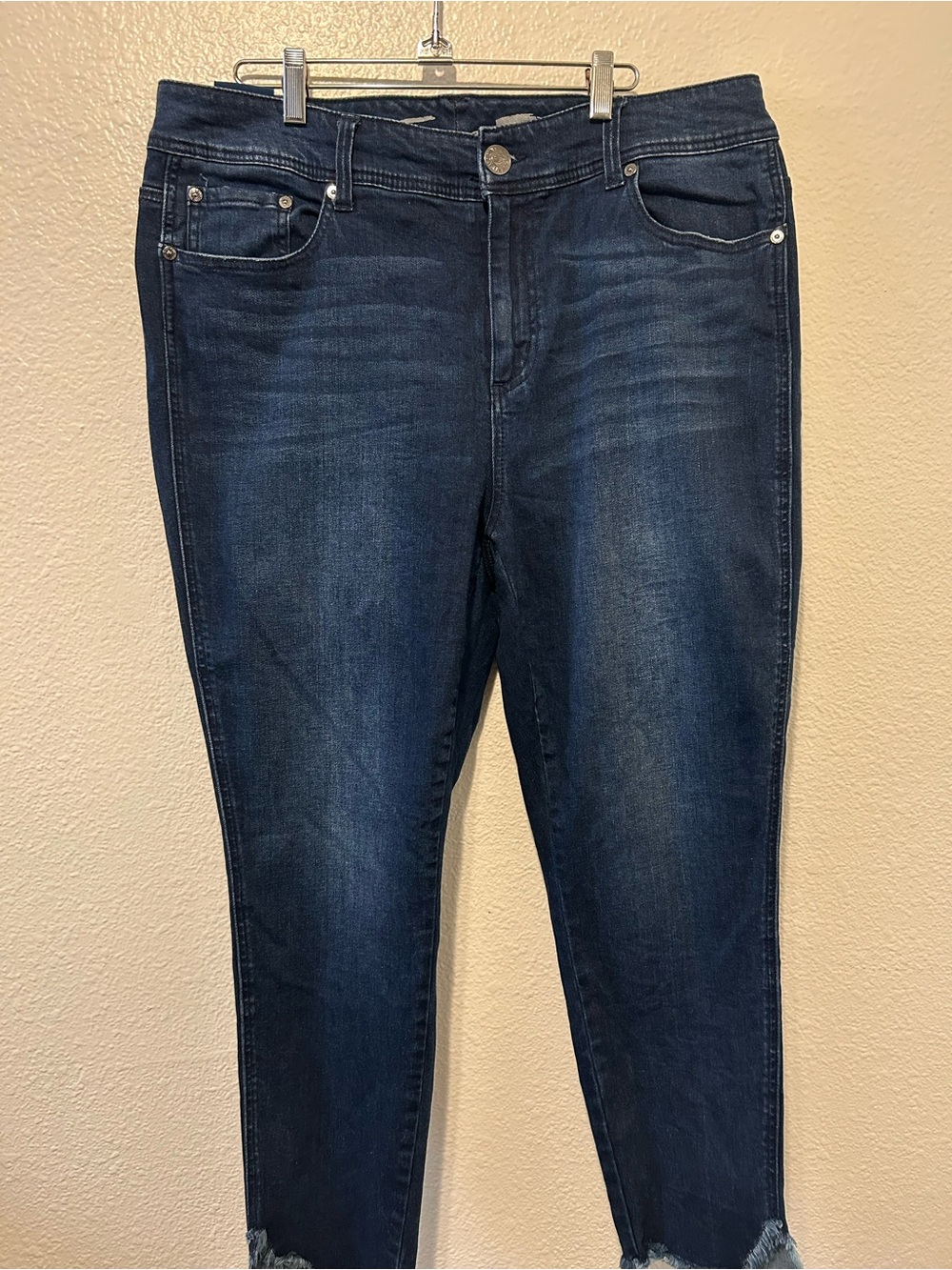 Seven7 Dark Indigo Skinny Jeans